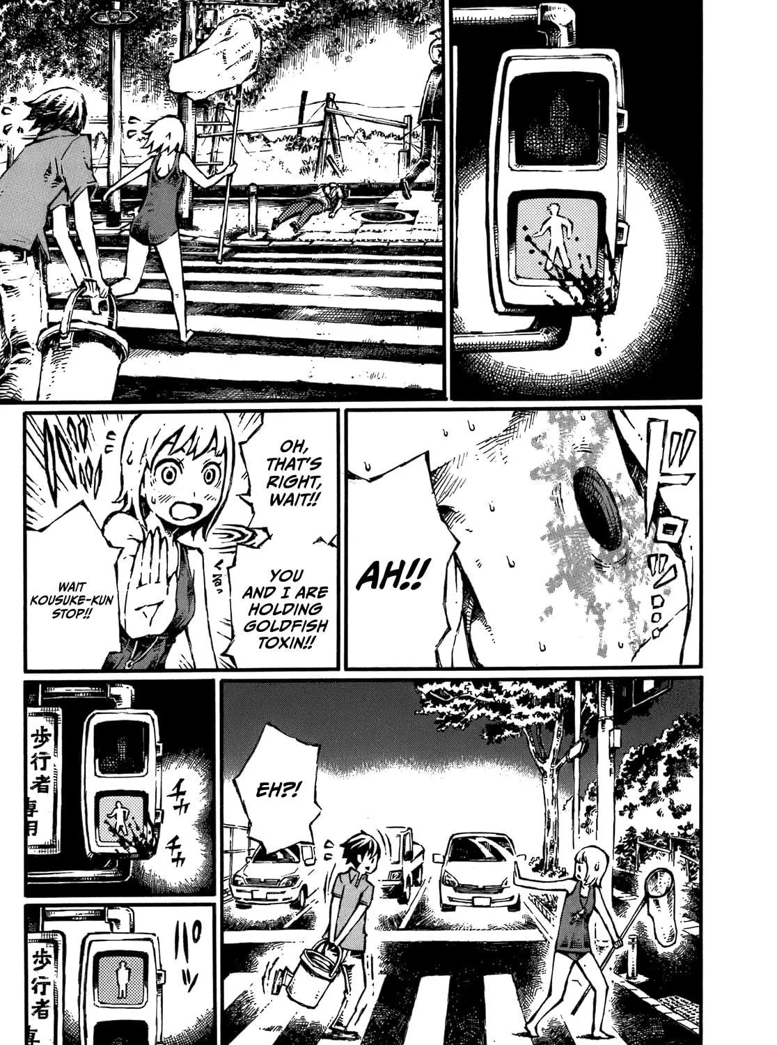 Chimoguri Ringo to Kingyobachi Otoko Chapter 8 page 19 - 