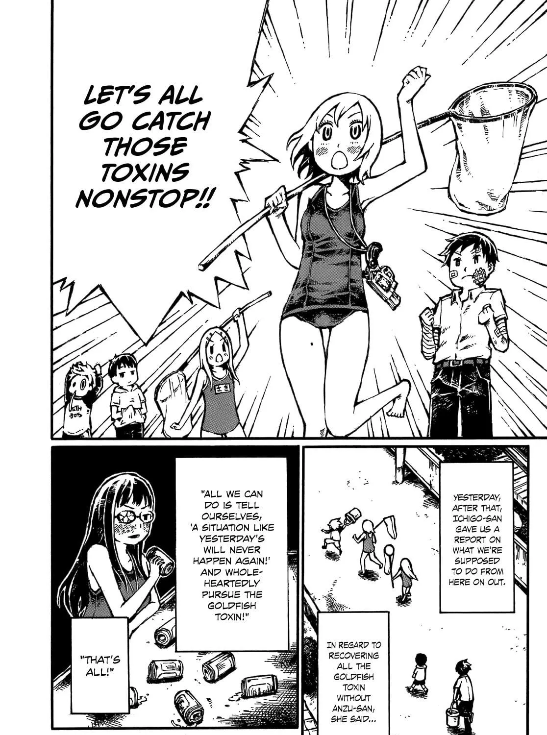 Chimoguri Ringo to Kingyobachi Otoko Chapter 9 page 35 - 