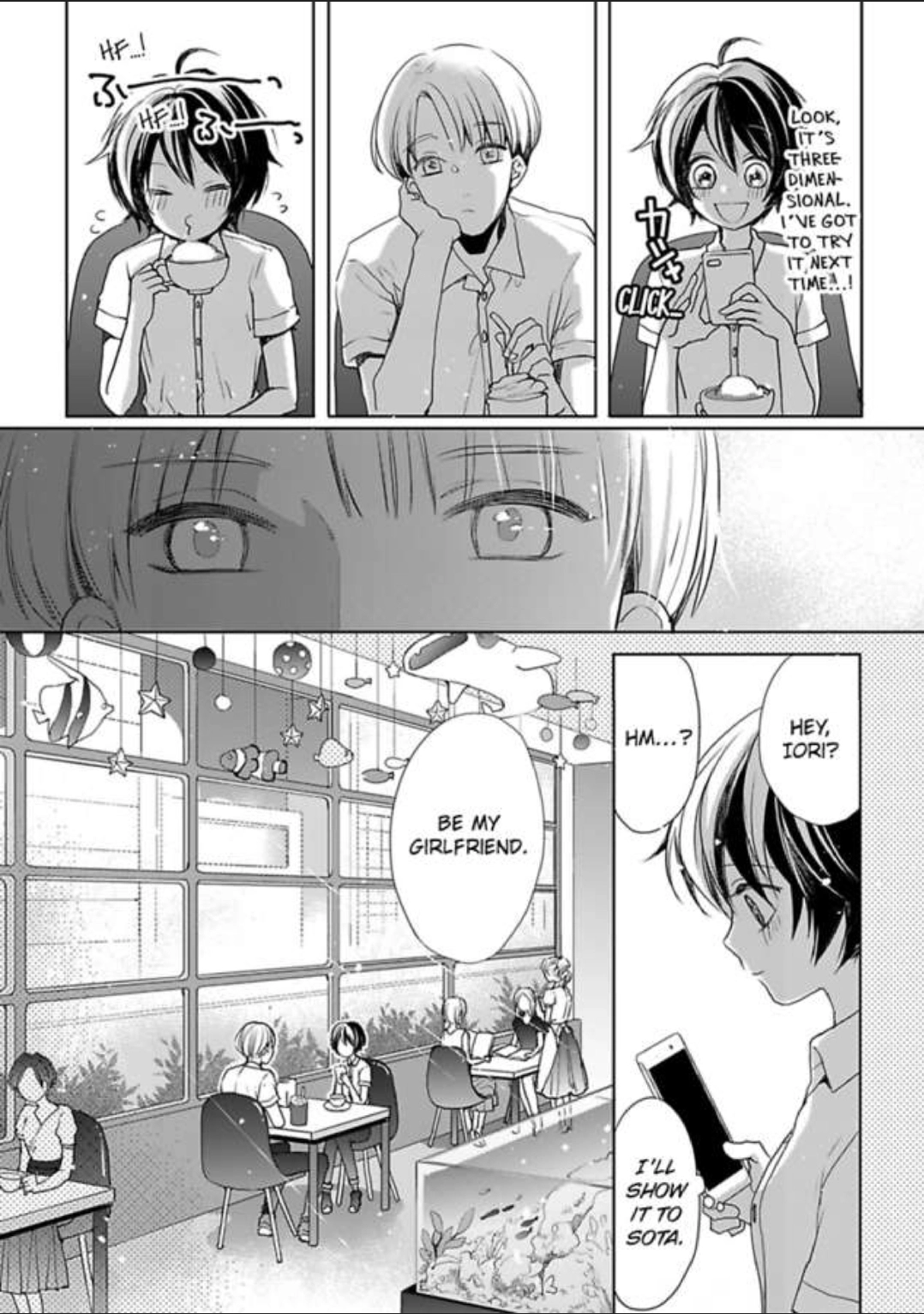 Chippai Kanojo to Bijin Kareshi Chapter 10 page 8 - 