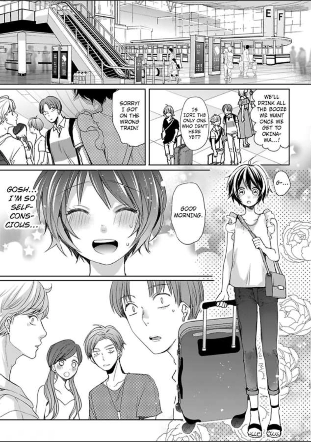 Chippai Kanojo to Bijin Kareshi Chapter 11 page 1 - 