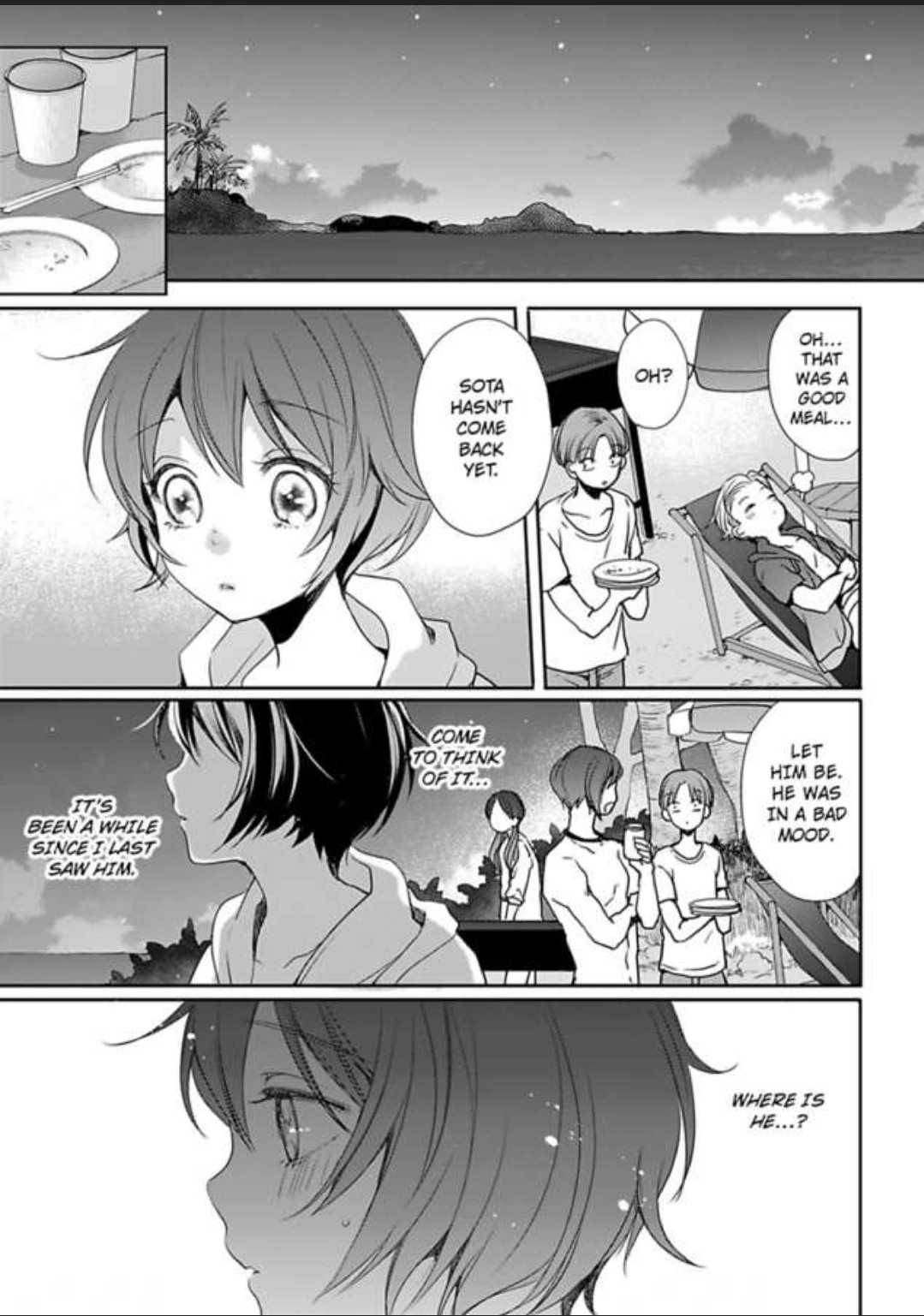 Chippai Kanojo to Bijin Kareshi Chapter 12 page 1 - 