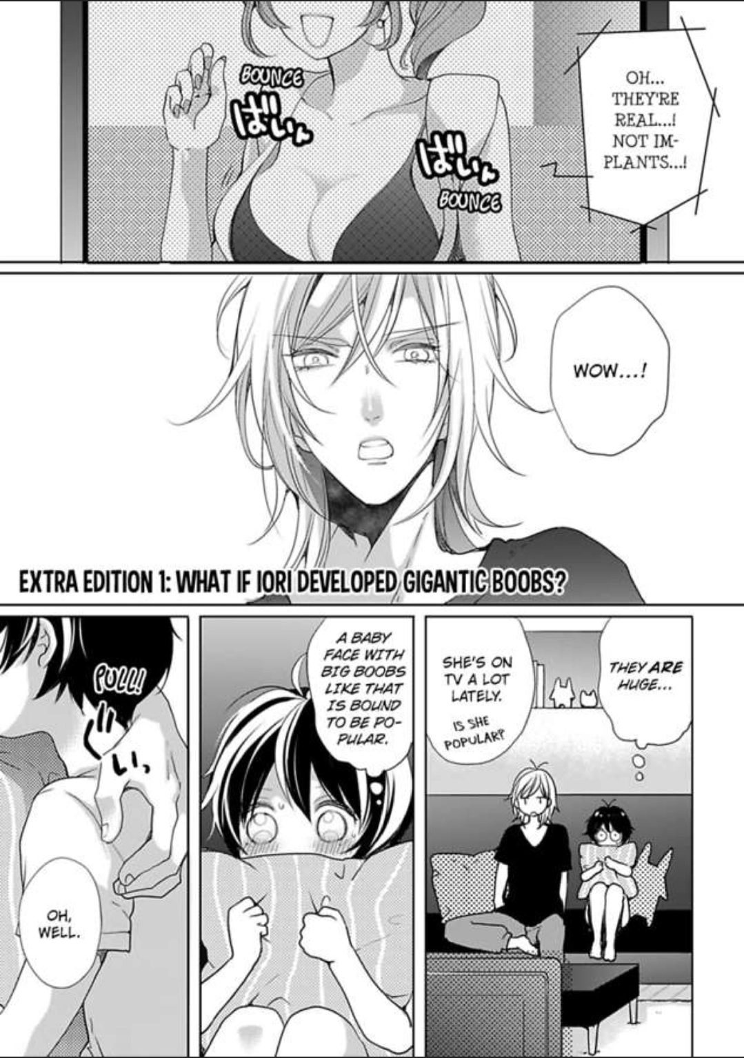 Chippai Kanojo to Bijin Kareshi Chapter 15 page 1 - 