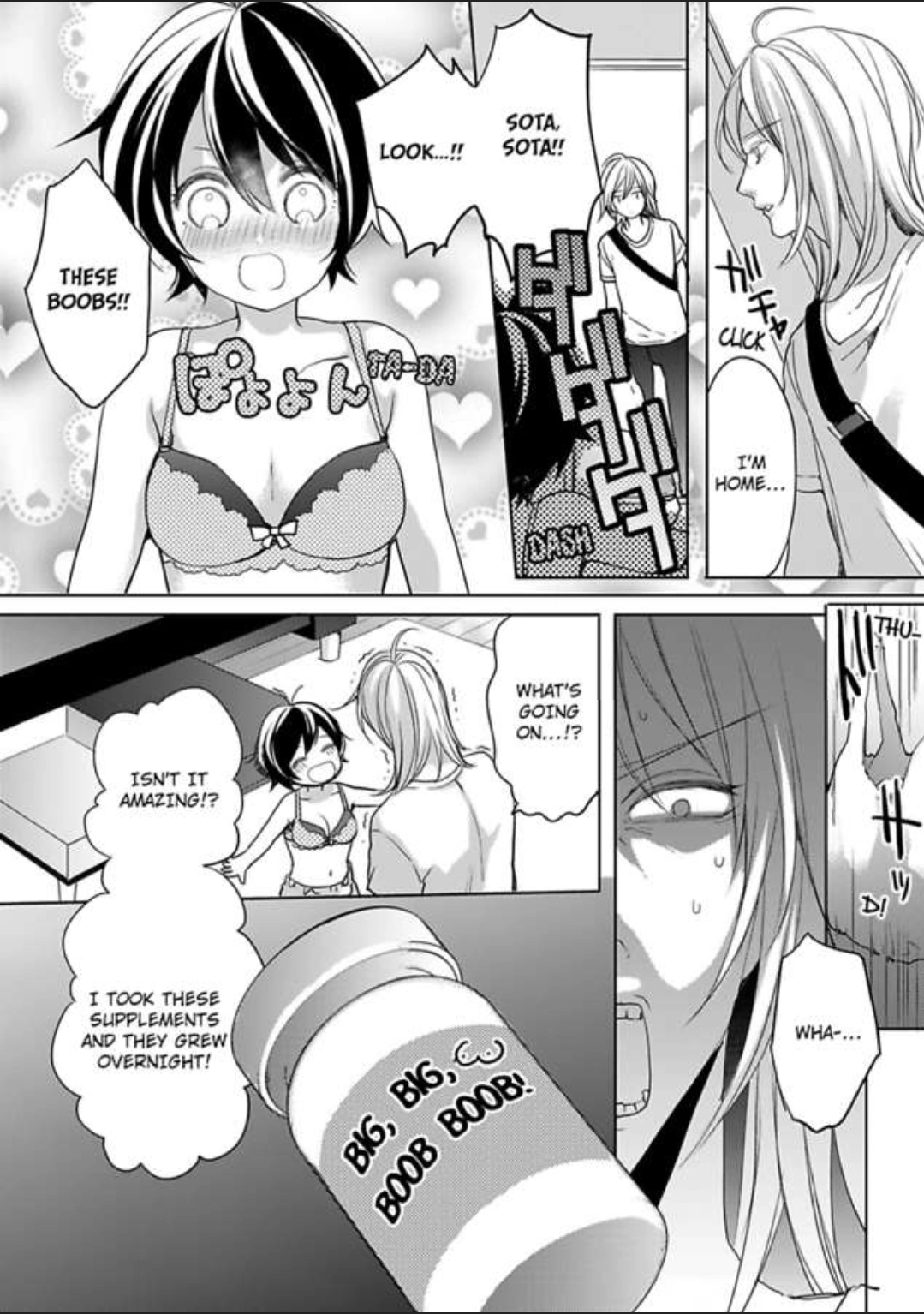 Chippai Kanojo to Bijin Kareshi Chapter 15 page 8 - 