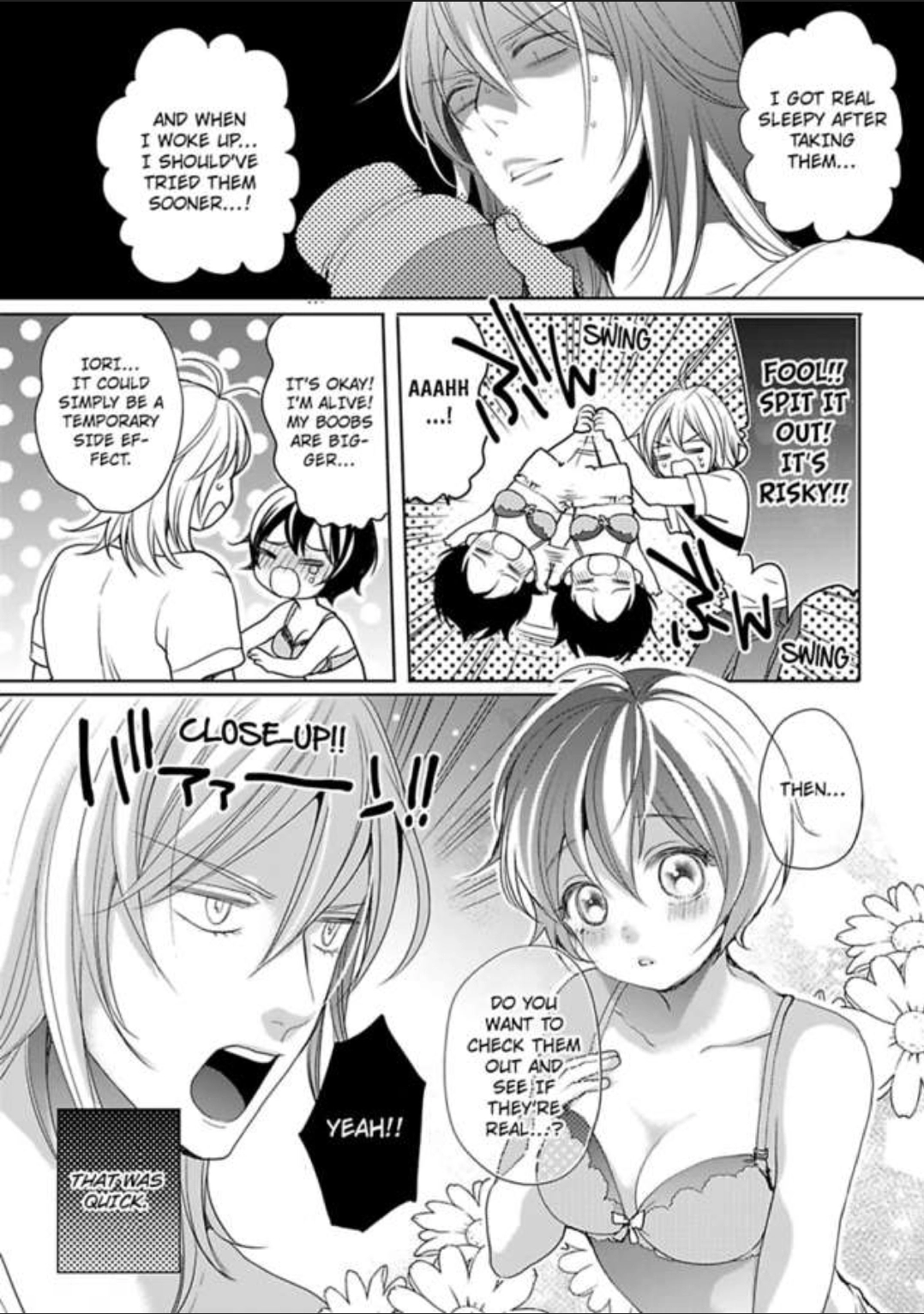 Chippai Kanojo to Bijin Kareshi Chapter 15 page 9 - 