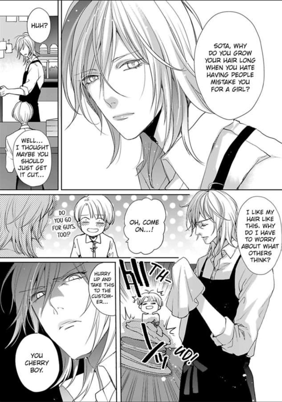 Chippai Kanojo to Bijin Kareshi Chapter 8 page 1 - 