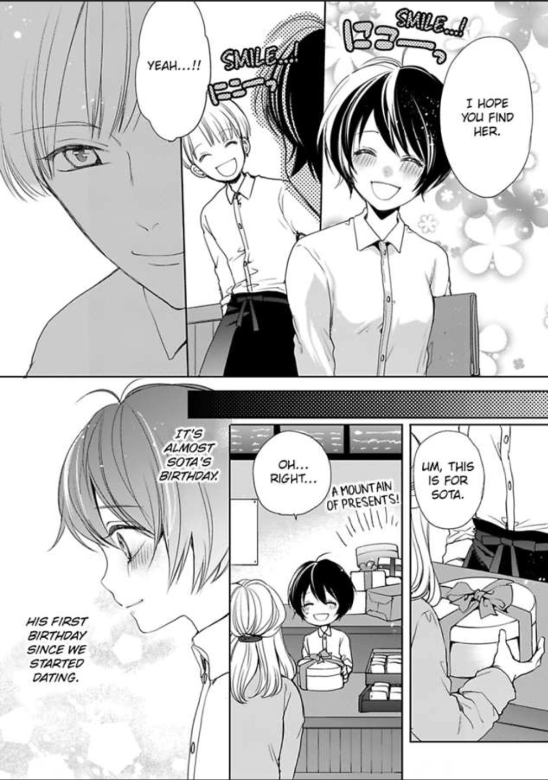 Chippai Kanojo to Bijin Kareshi Chapter 8 page 4 - 