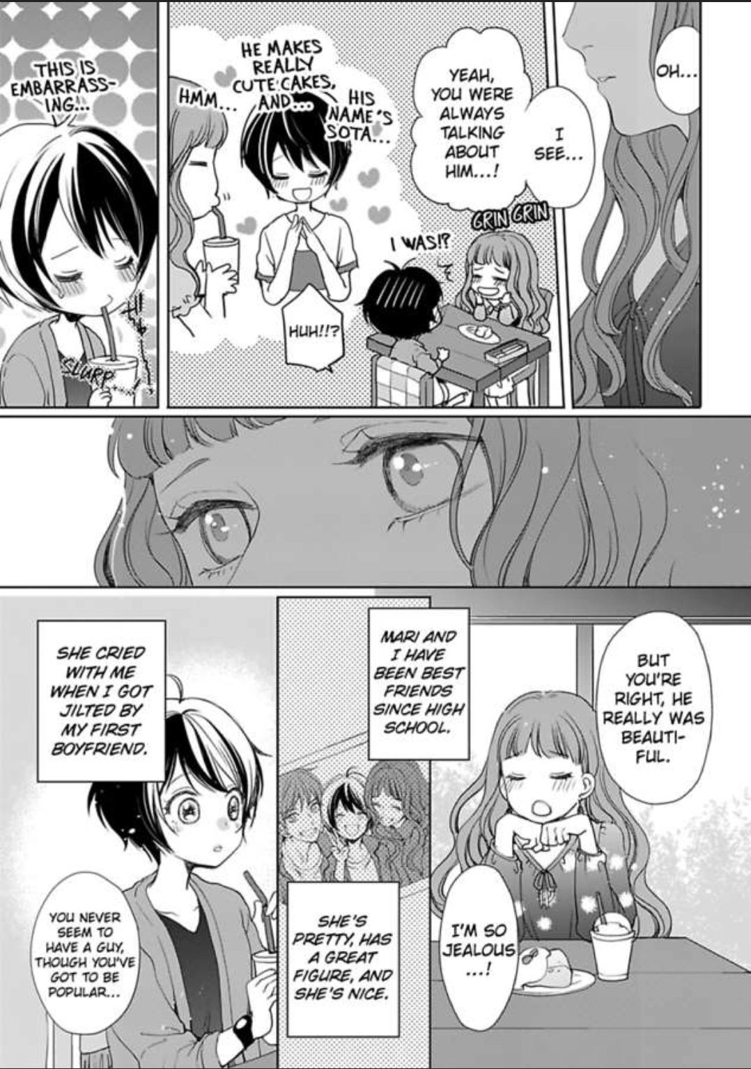 Chippai Kanojo to Bijin Kareshi Chapter 8 page 7 - 