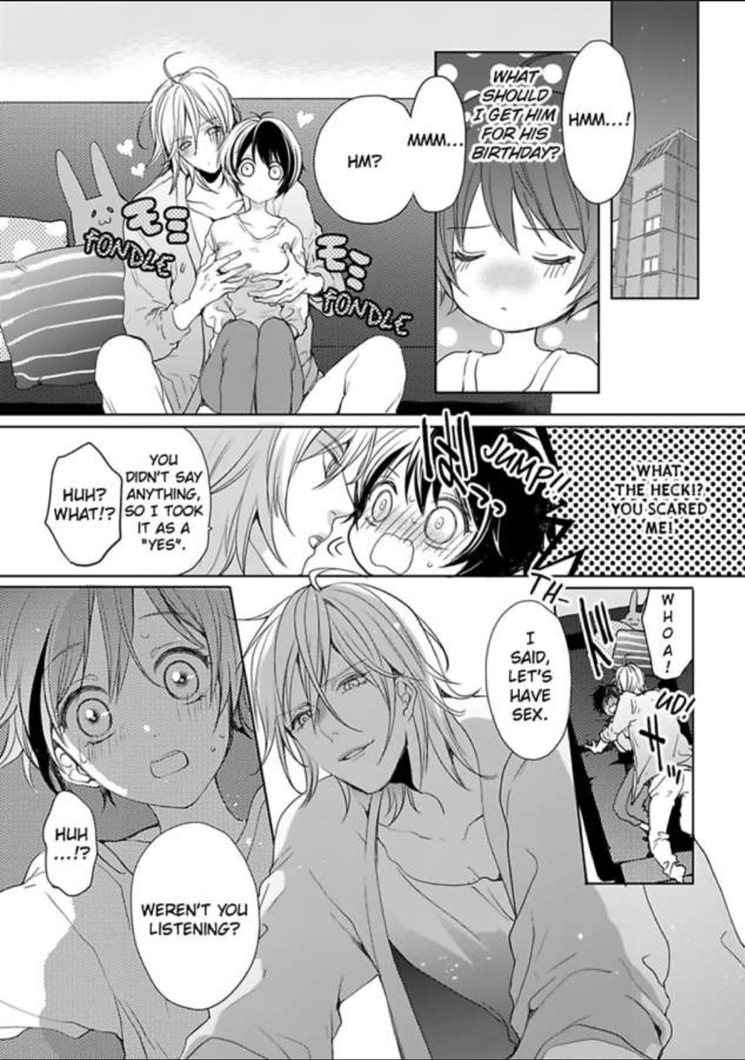 Chippai Kanojo to Bijin Kareshi Chapter 8 page 9 - 