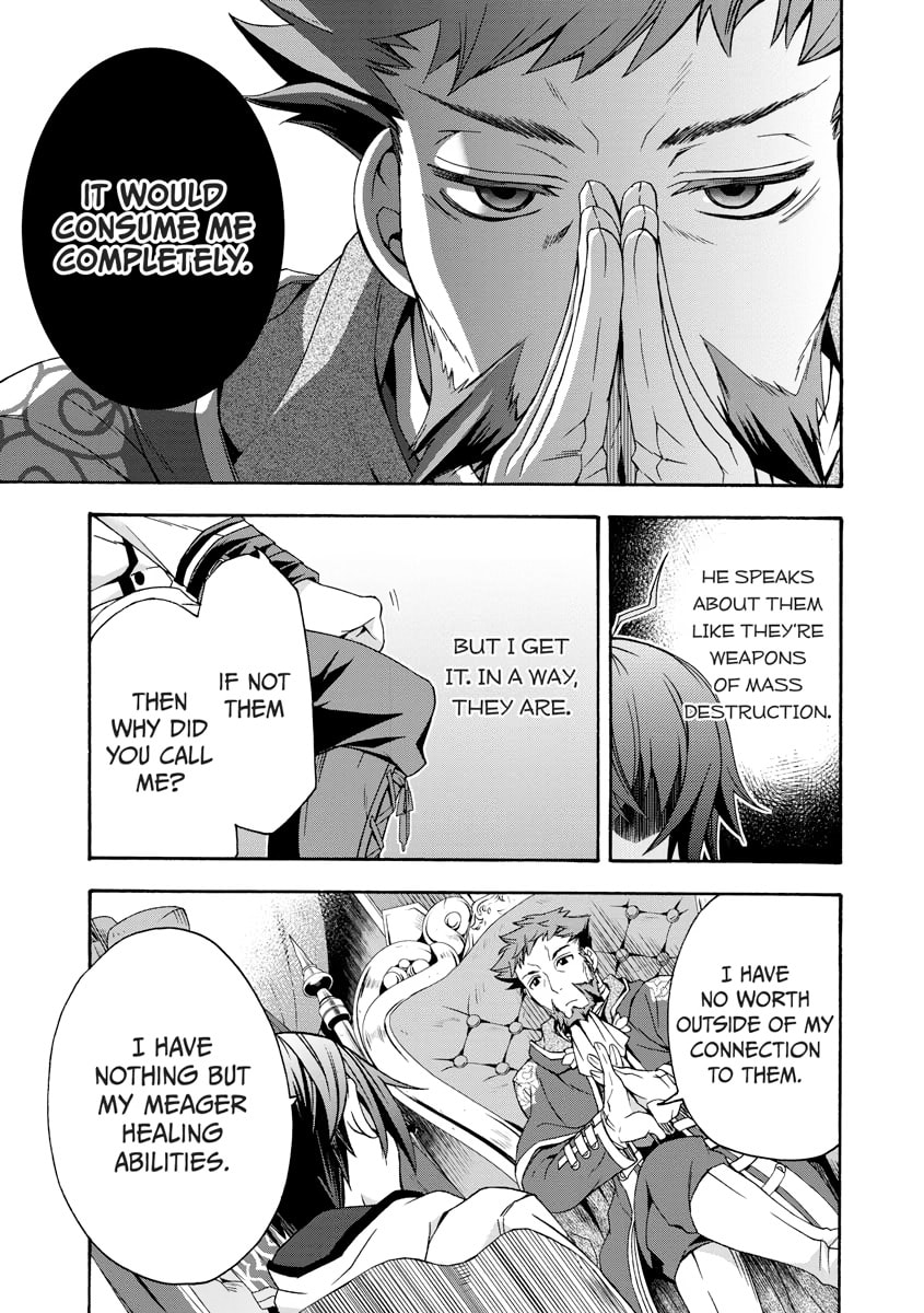 Chiyu Mahou no Machigatta Tsukaikata: Senjou o Kakeru Kaifuku Youin Chapter 0 page 50 - 