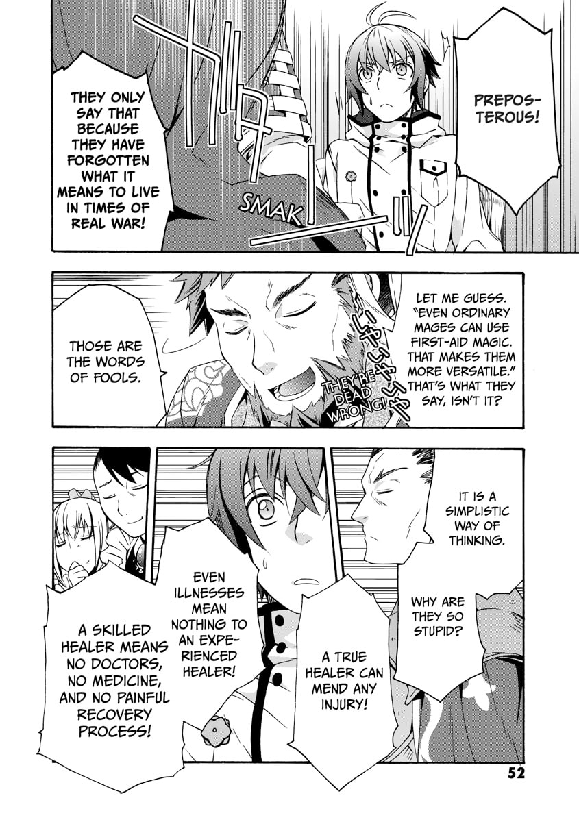 Chiyu Mahou no Machigatta Tsukaikata: Senjou o Kakeru Kaifuku Youin Chapter 0 page 53 - 