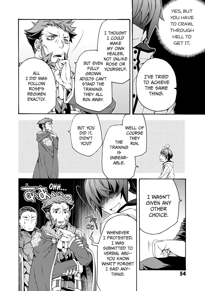Chiyu Mahou no Machigatta Tsukaikata: Senjou o Kakeru Kaifuku Youin Chapter 0 page 55 - 