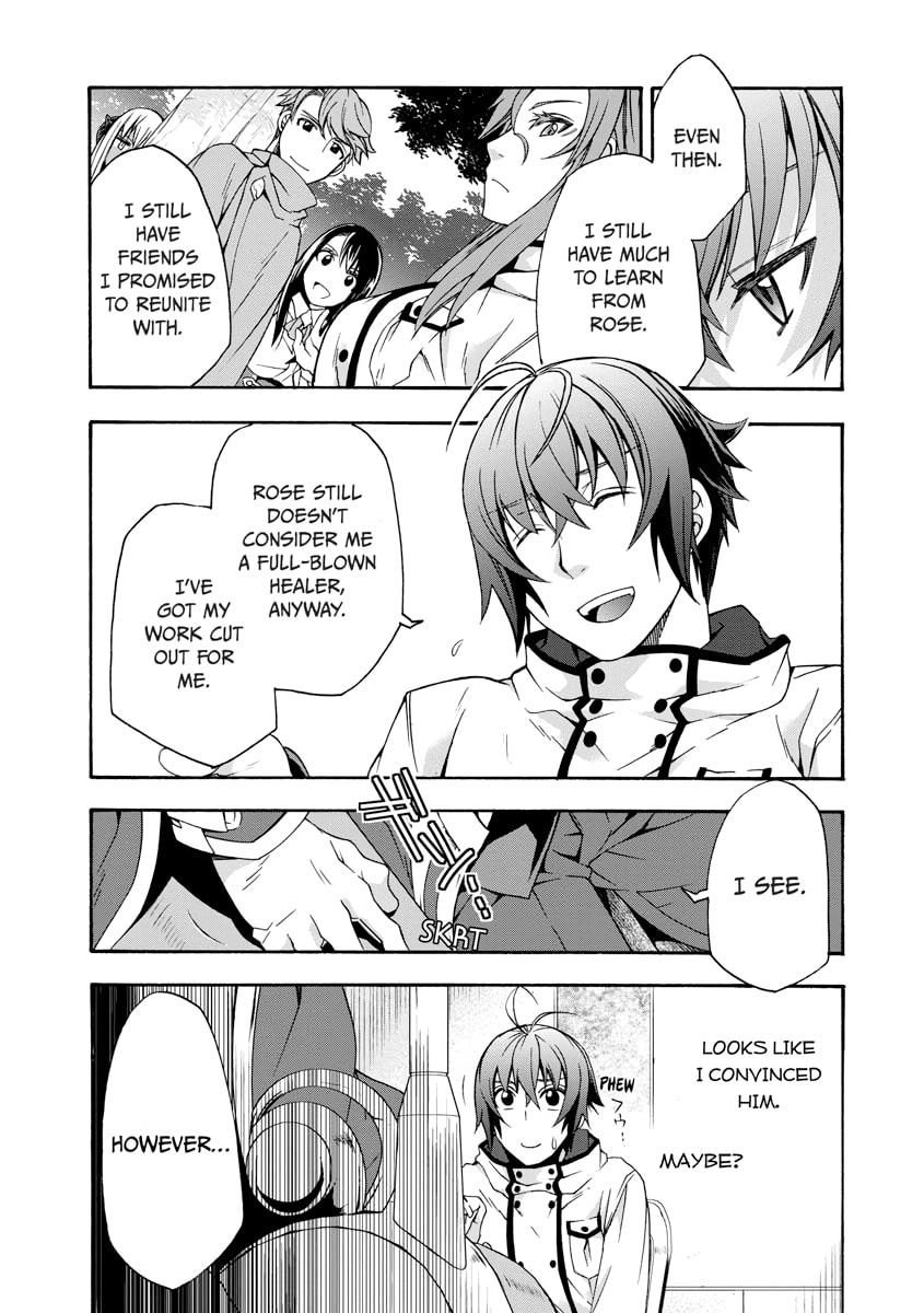 Chiyu Mahou no Machigatta Tsukaikata: Senjou o Kakeru Kaifuku Youin Chapter 0 page 58 - 