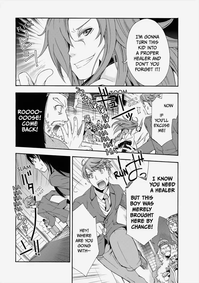 Chiyu Mahou no Machigatta Tsukaikata: Senjou o Kakeru Kaifuku Youin Chapter 1 page 35 - 