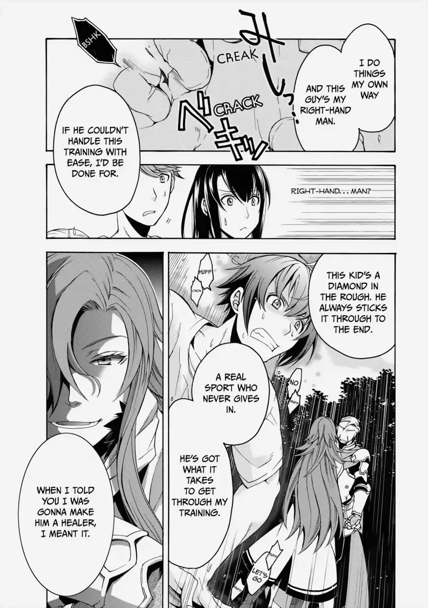 Chiyu Mahou no Machigatta Tsukaikata: Senjou o Kakeru Kaifuku Youin Chapter 2 page 19 - 