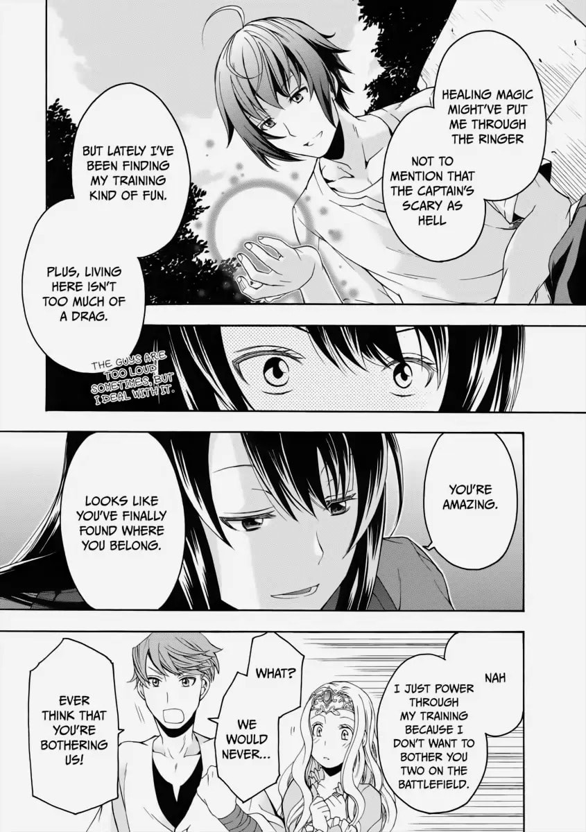 Chiyu Mahou no Machigatta Tsukaikata: Senjou o Kakeru Kaifuku Youin Chapter 2 page 24 - 