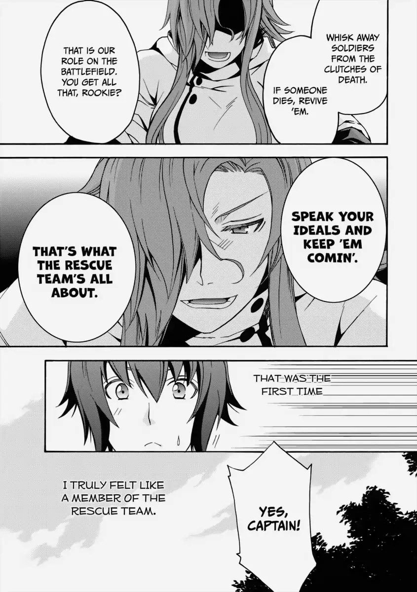 Chiyu Mahou no Machigatta Tsukaikata: Senjou o Kakeru Kaifuku Youin Chapter 5 page 11 - 