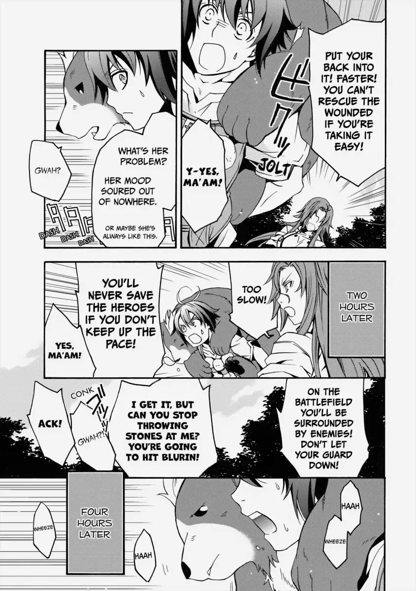 Chiyu Mahou no Machigatta Tsukaikata: Senjou o Kakeru Kaifuku Youin Chapter 5 page 13 - 