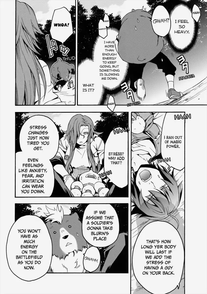 Chiyu Mahou no Machigatta Tsukaikata: Senjou o Kakeru Kaifuku Youin Chapter 5 page 14 - 