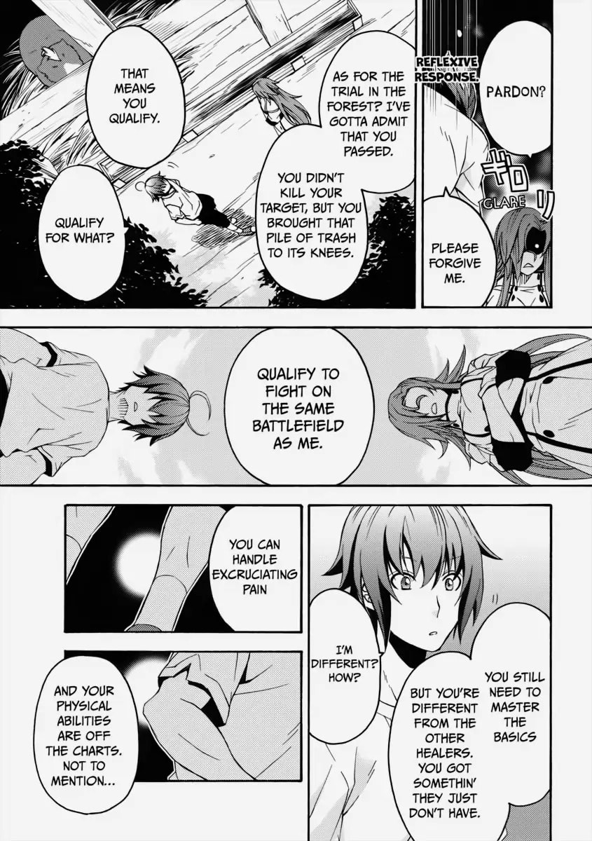 Chiyu Mahou no Machigatta Tsukaikata: Senjou o Kakeru Kaifuku Youin Chapter 5 page 5 - 