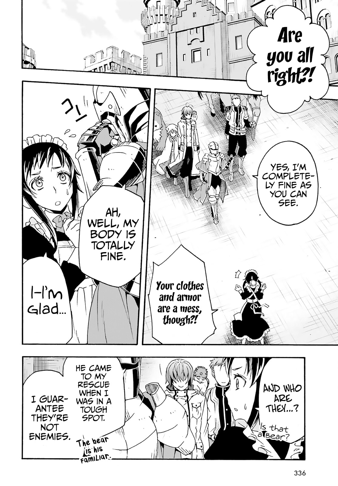 Chiyu Mahou no Machigatta Tsukaikata: Senjou o Kakeru Kaifuku Youin Chapter 63 page 13 - 