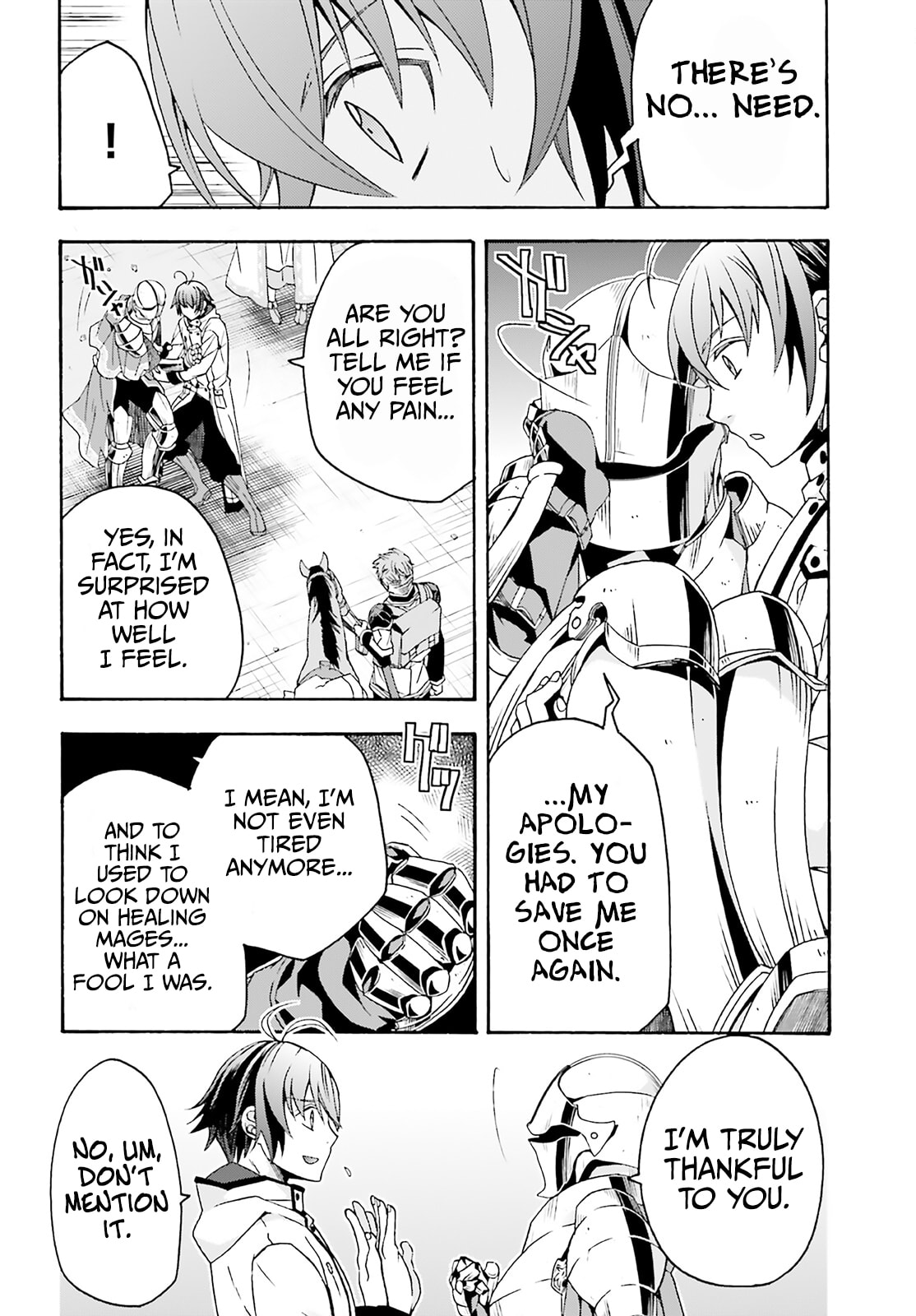 Chiyu Mahou no Machigatta Tsukaikata: Senjou o Kakeru Kaifuku Youin Chapter 63 page 5 - 