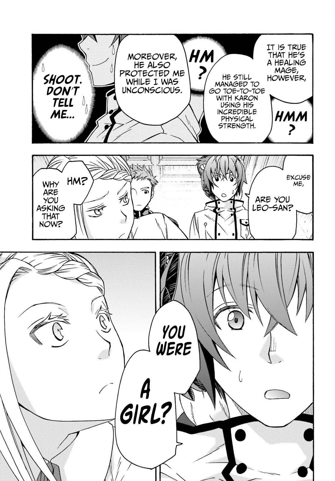 Chiyu Mahou no Machigatta Tsukaikata: Senjou o Kakeru Kaifuku Youin Chapter 64 page 14 - 