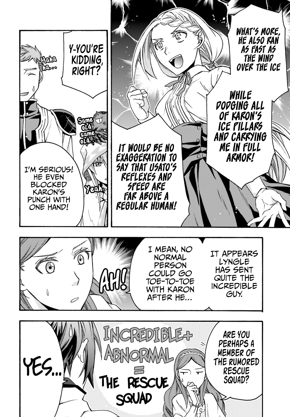 Chiyu Mahou no Machigatta Tsukaikata: Senjou o Kakeru Kaifuku Youin Chapter 64 page 19 - 