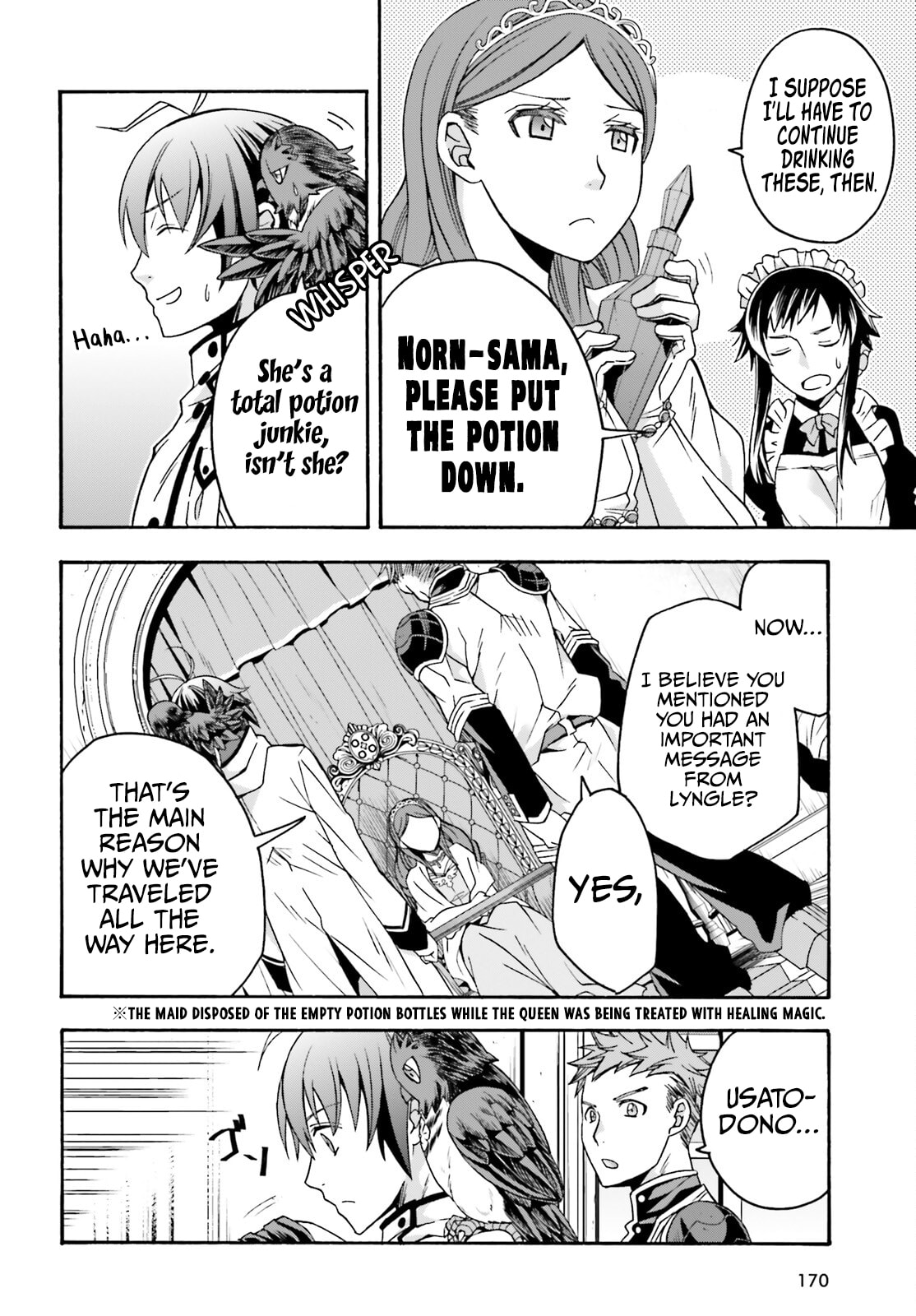 Chiyu Mahou no Machigatta Tsukaikata: Senjou o Kakeru Kaifuku Youin Chapter 64 page 3 - 