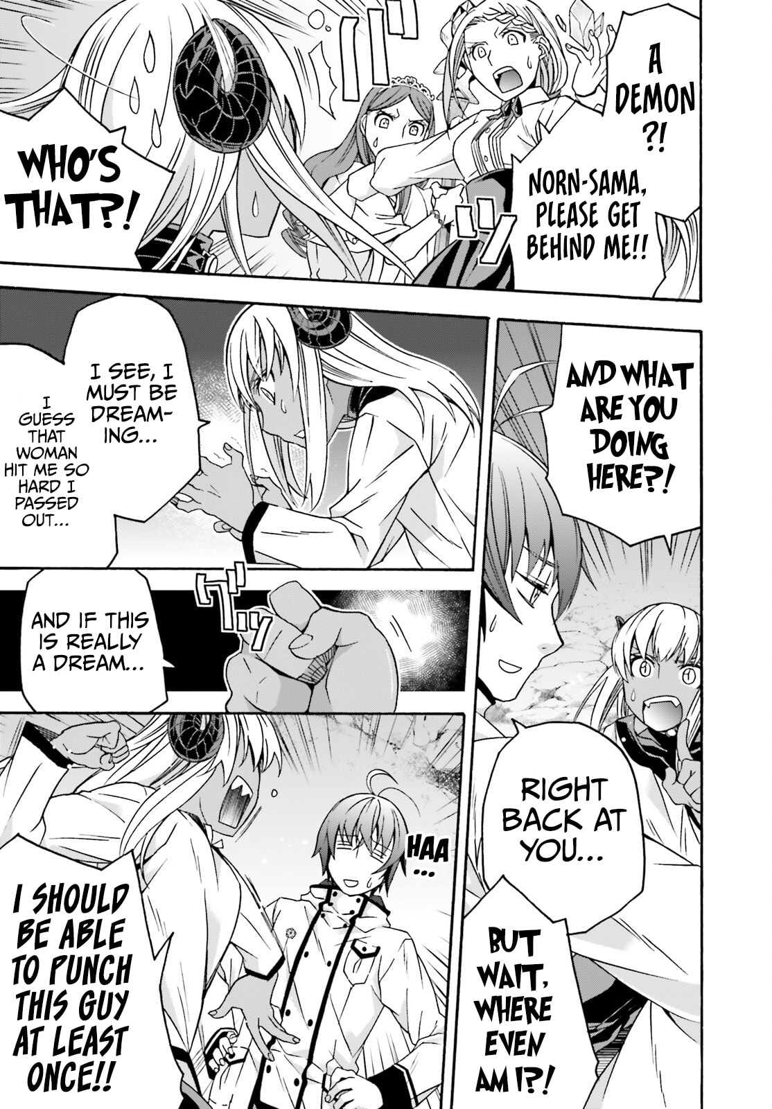 Chiyu Mahou no Machigatta Tsukaikata: Senjou o Kakeru Kaifuku Youin Chapter 65 page 34 - 