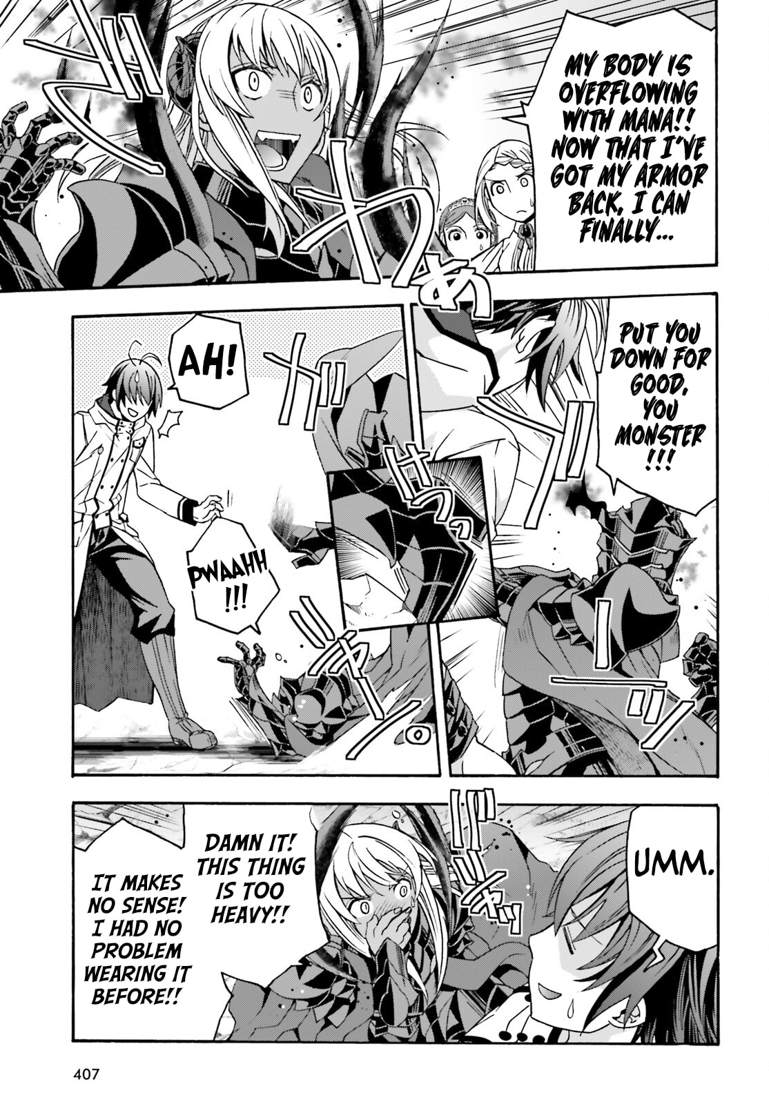 Chiyu Mahou no Machigatta Tsukaikata: Senjou o Kakeru Kaifuku Youin Chapter 65 page 36 - 