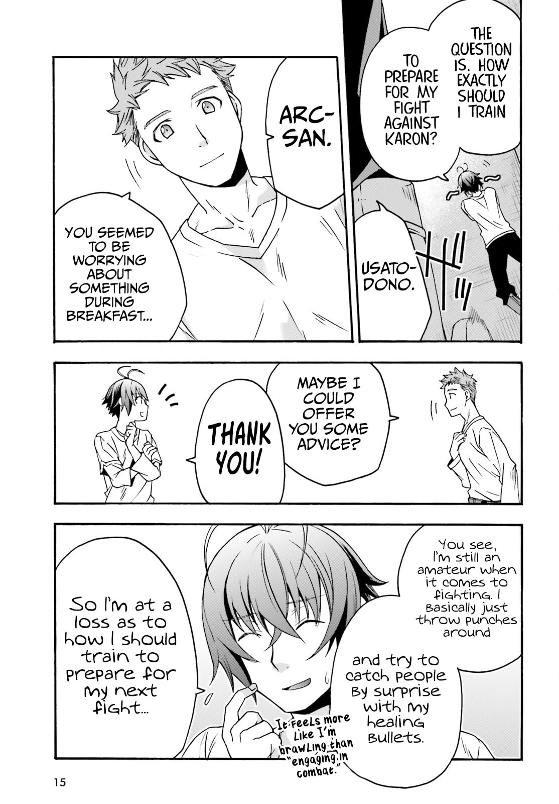 Chiyu Mahou no Machigatta Tsukaikata: Senjou o Kakeru Kaifuku Youin Chapter 66.1 page 8 - 