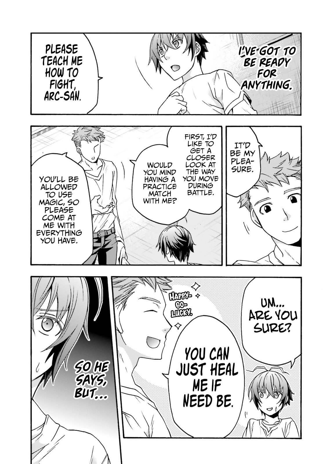 Chiyu Mahou no Machigatta Tsukaikata: Senjou o Kakeru Kaifuku Youin Chapter 66.1 page 10 - 