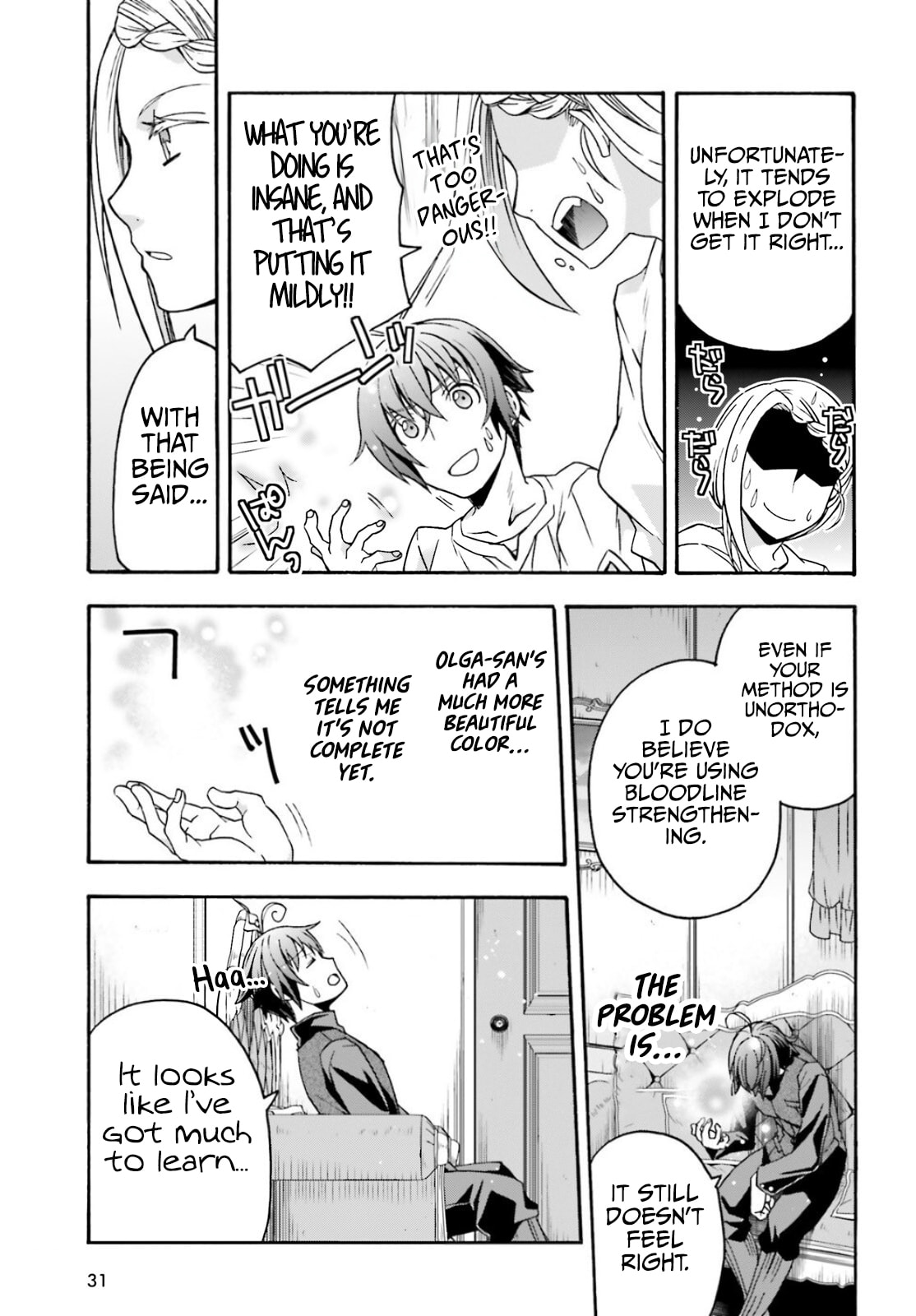 Chiyu Mahou no Machigatta Tsukaikata: Senjou o Kakeru Kaifuku Youin Chapter 68 page 23 - 