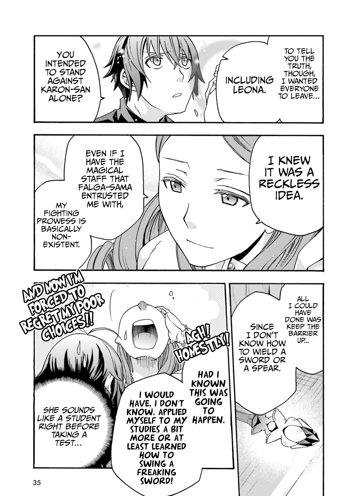 Chiyu Mahou no Machigatta Tsukaikata: Senjou o Kakeru Kaifuku Youin Chapter 68 page 27 - 