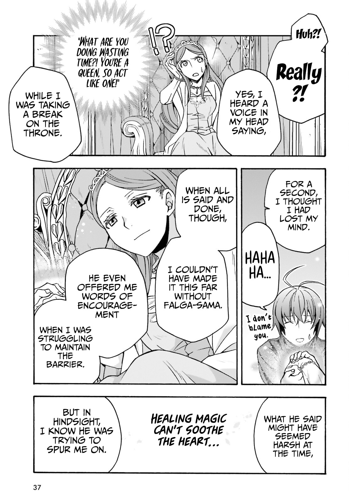 Chiyu Mahou no Machigatta Tsukaikata: Senjou o Kakeru Kaifuku Youin Chapter 68 page 29 - 