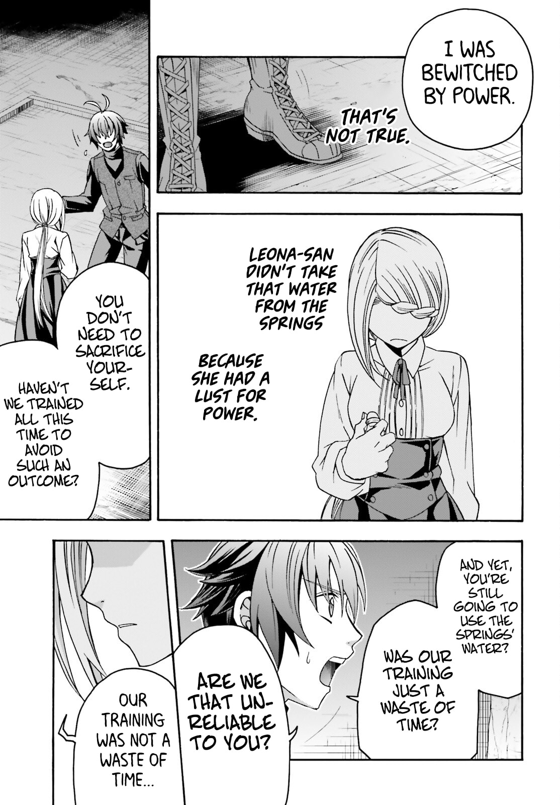 Chiyu Mahou no Machigatta Tsukaikata: Senjou o Kakeru Kaifuku Youin Chapter 70 page 12 - 