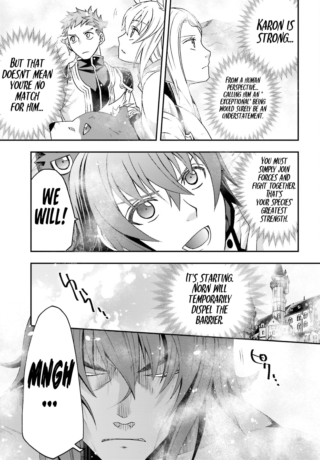 Chiyu Mahou no Machigatta Tsukaikata: Senjou o Kakeru Kaifuku Youin Chapter 71.1 page 12 - 