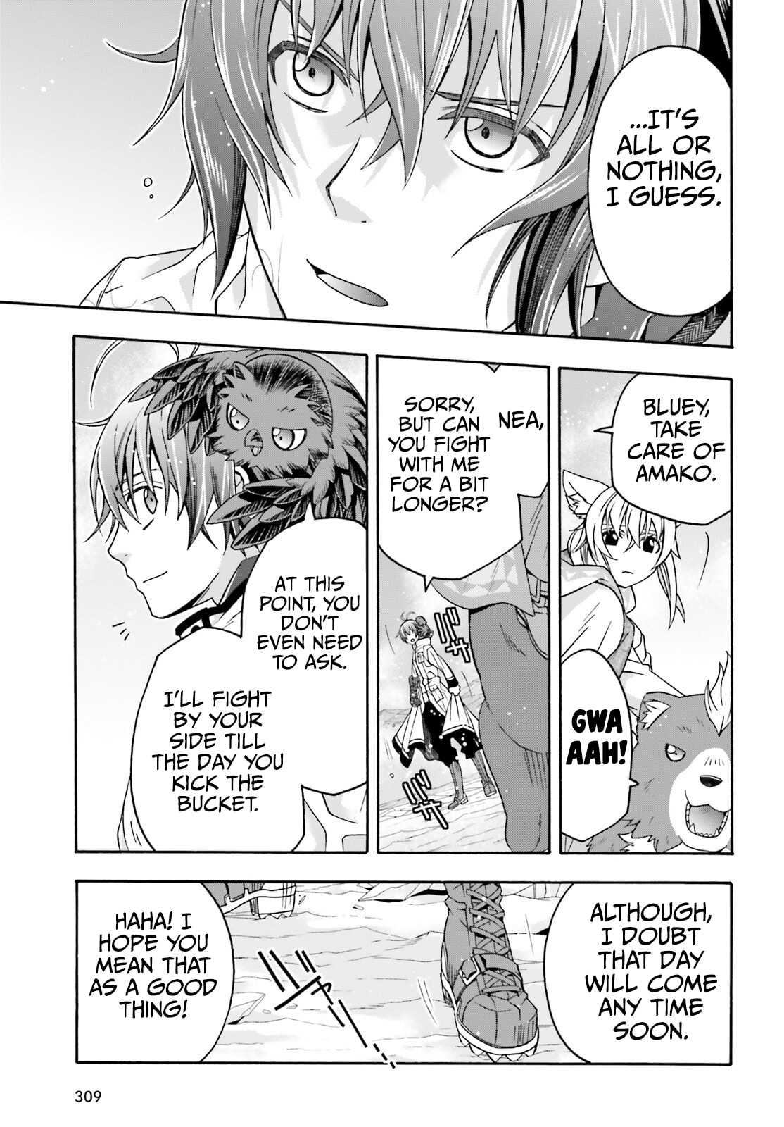 Chiyu Mahou no Machigatta Tsukaikata: Senjou o Kakeru Kaifuku Youin Chapter 72 page 34 - 
