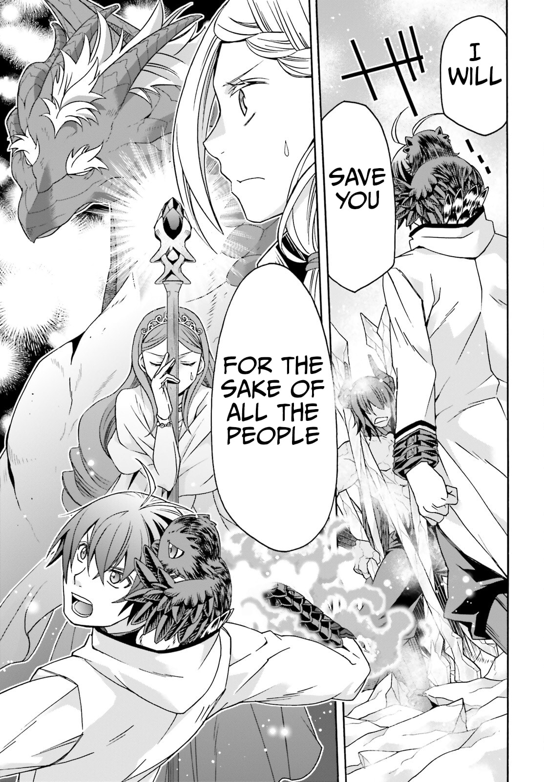 Chiyu Mahou no Machigatta Tsukaikata: Senjou o Kakeru Kaifuku Youin Chapter 73 page 36 - 