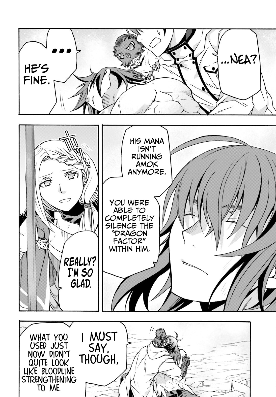 Chiyu Mahou no Machigatta Tsukaikata: Senjou o Kakeru Kaifuku Youin Chapter 73 page 40 - 
