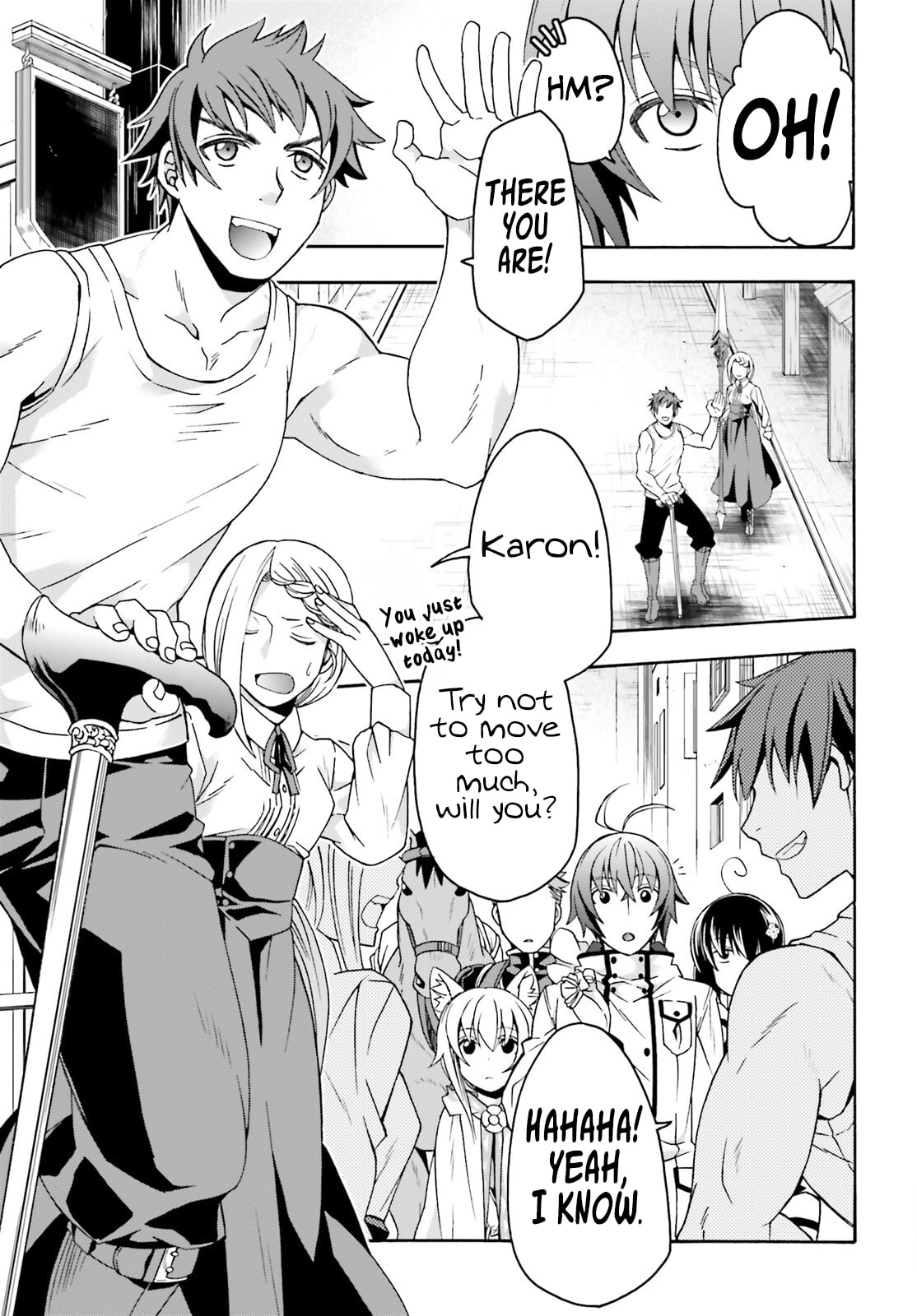 Chiyu Mahou no Machigatta Tsukaikata: Senjou o Kakeru Kaifuku Youin Chapter 74 page 14 - 