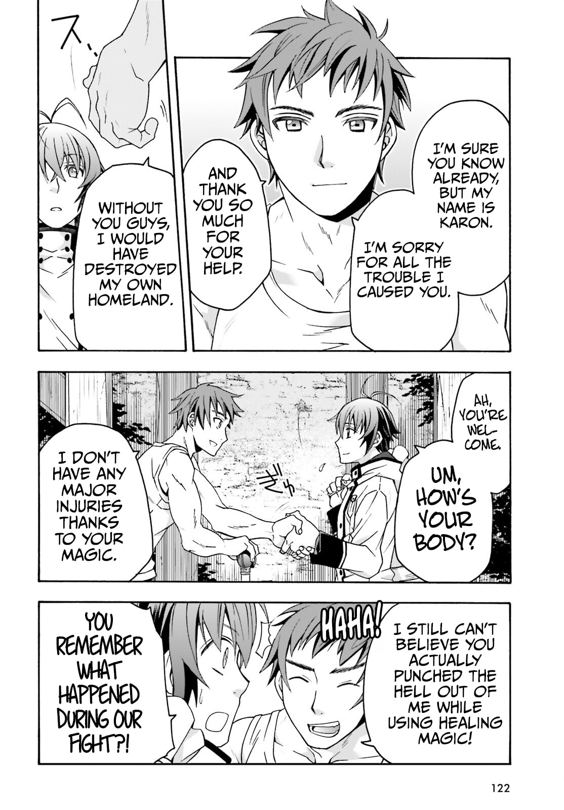 Chiyu Mahou no Machigatta Tsukaikata: Senjou o Kakeru Kaifuku Youin Chapter 74 page 15 - 