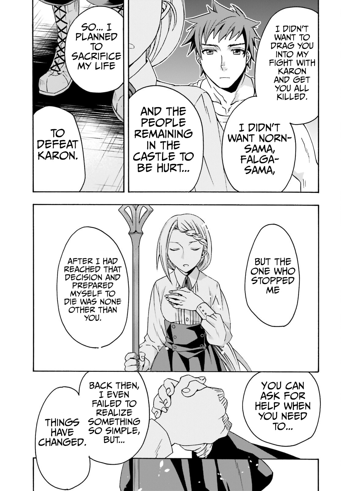 Chiyu Mahou no Machigatta Tsukaikata: Senjou o Kakeru Kaifuku Youin Chapter 74 page 24 - 