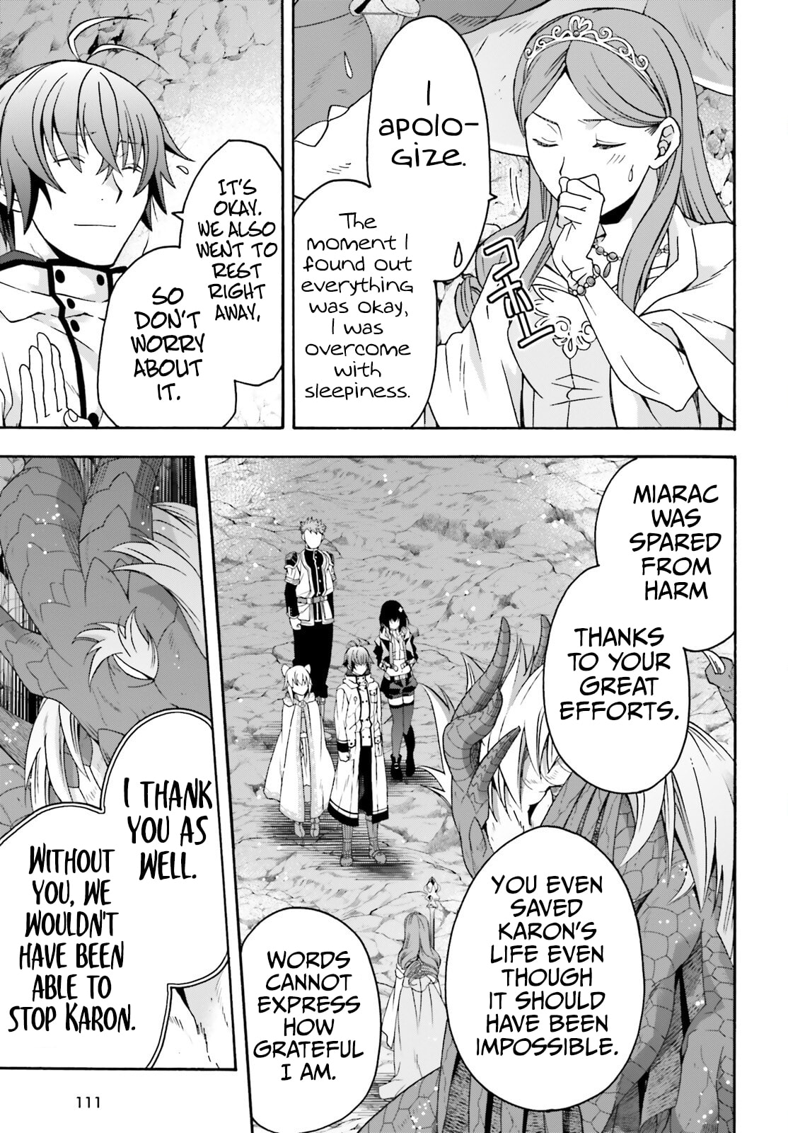 Chiyu Mahou no Machigatta Tsukaikata: Senjou o Kakeru Kaifuku Youin Chapter 74 page 4 - 