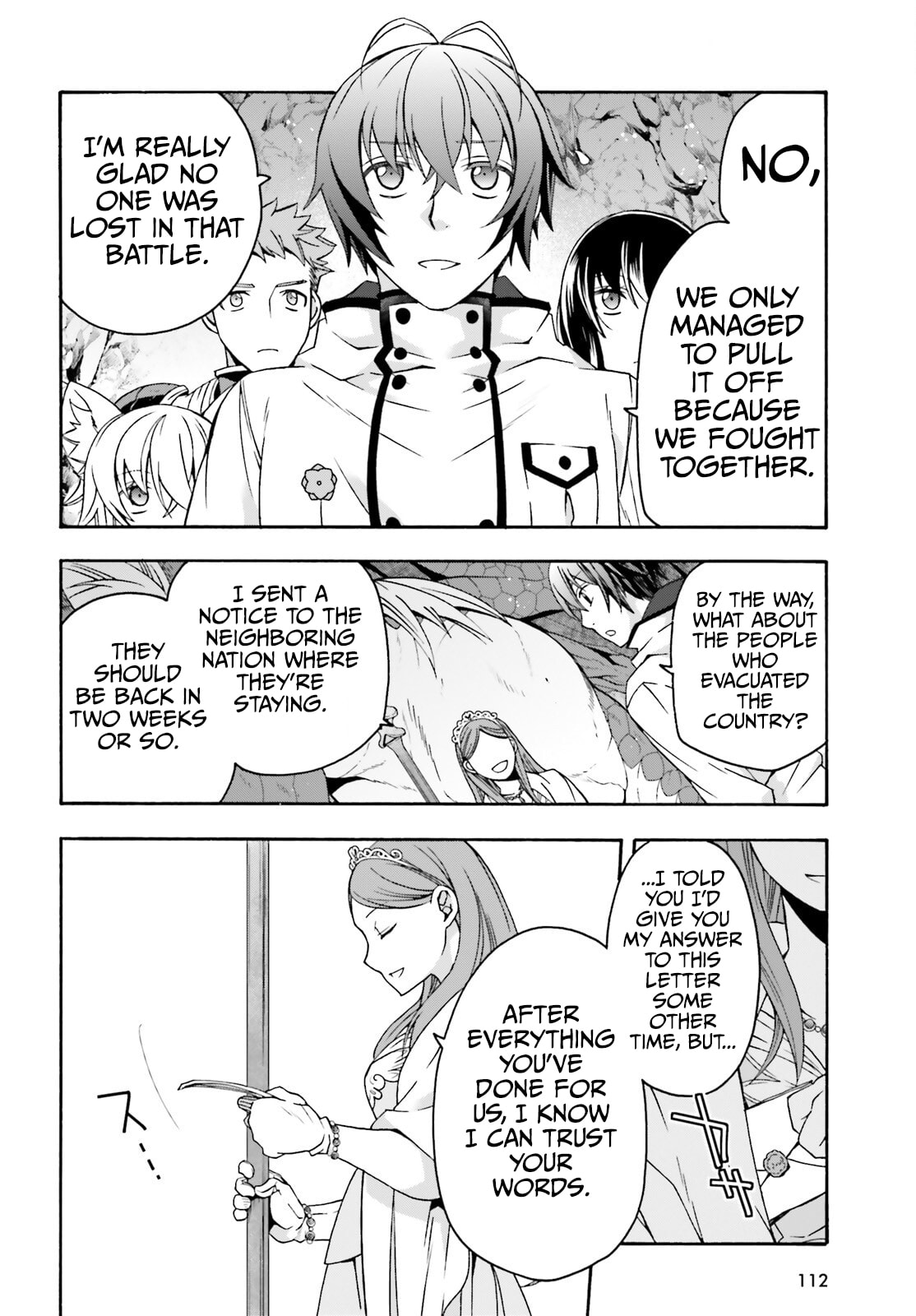 Chiyu Mahou no Machigatta Tsukaikata: Senjou o Kakeru Kaifuku Youin Chapter 74 page 5 - 