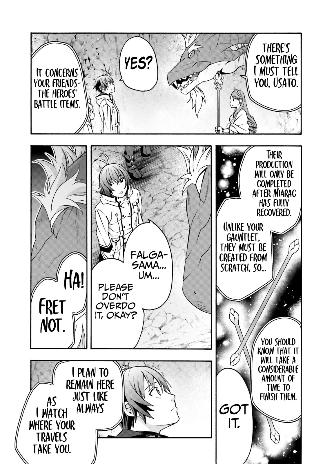 Chiyu Mahou no Machigatta Tsukaikata: Senjou o Kakeru Kaifuku Youin Chapter 74 page 8 - 