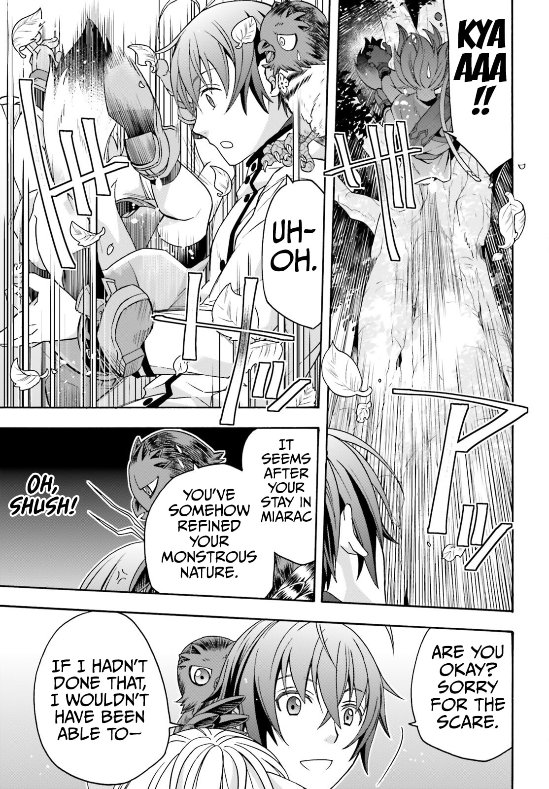 Chiyu Mahou no Machigatta Tsukaikata: Senjou o Kakeru Kaifuku Youin Chapter 75 page 20 - 