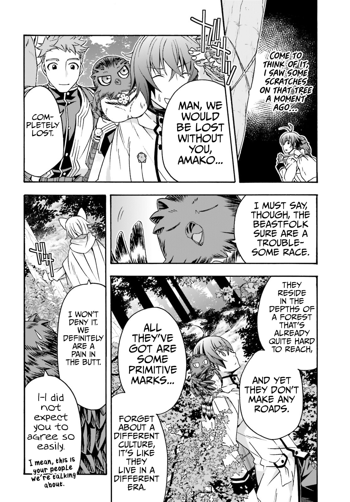 Chiyu Mahou no Machigatta Tsukaikata: Senjou o Kakeru Kaifuku Youin Chapter 75 page 3 - 