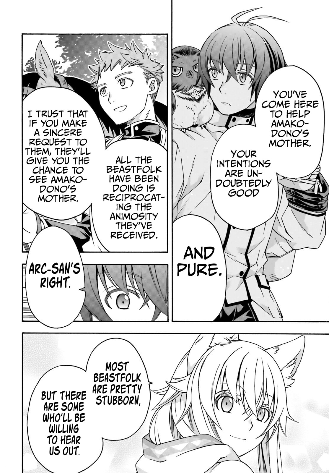 Chiyu Mahou no Machigatta Tsukaikata: Senjou o Kakeru Kaifuku Youin Chapter 75 page 7 - 