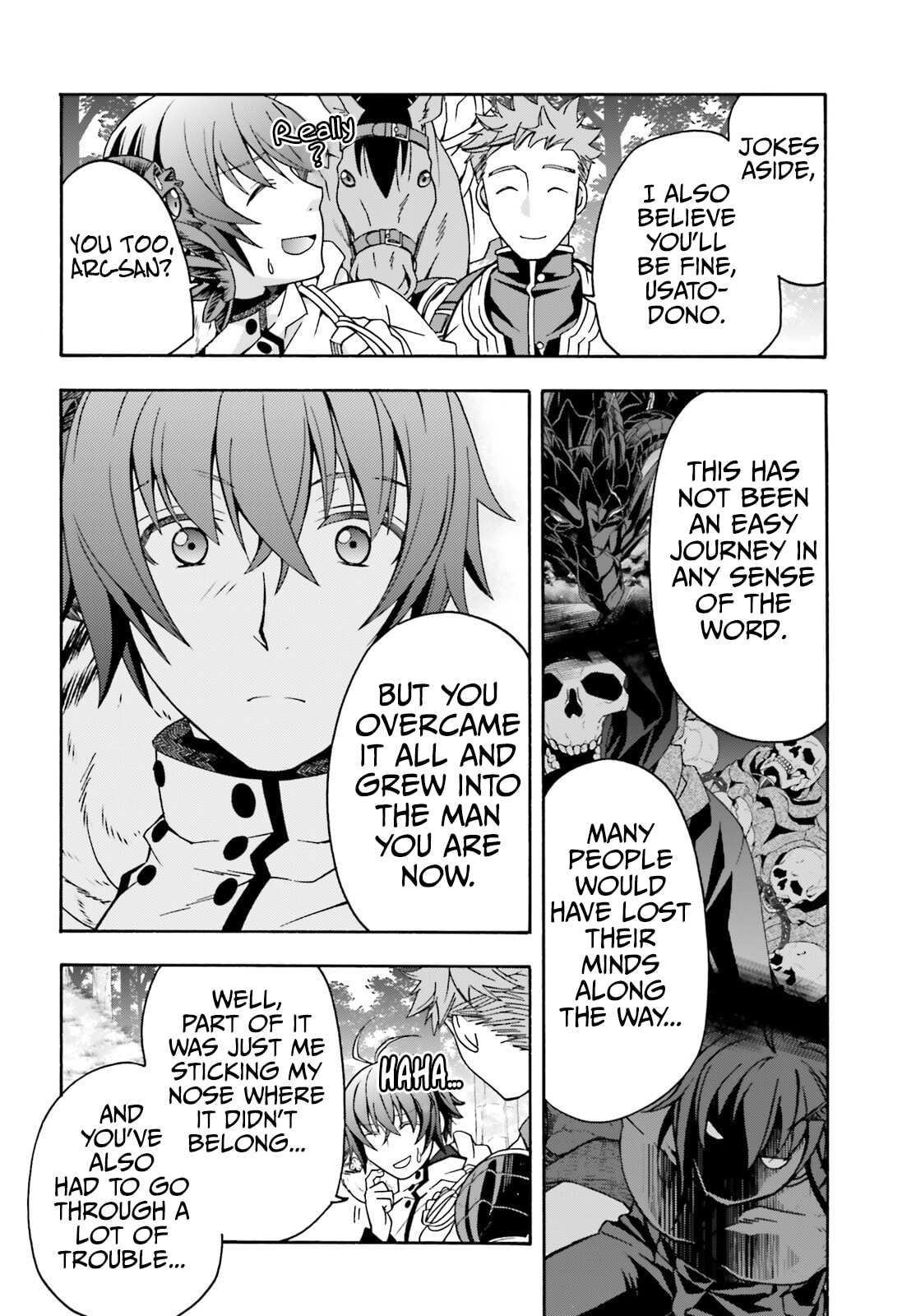 Chiyu Mahou no Machigatta Tsukaikata: Senjou o Kakeru Kaifuku Youin Chapter 75 page 9 - 